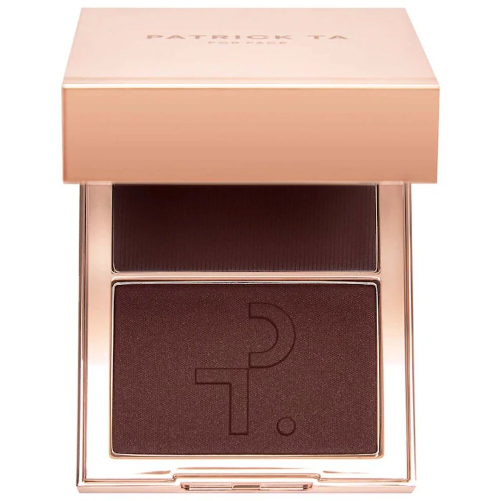 BNIB ✅ Patrick TA SHE'S DEFINED ( WARM DEEP) Contour & Powder Bronzer Duo